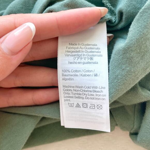 J. Crew - 100% Cotton Golf Graphic Tee in Green - Picture 8 of 8